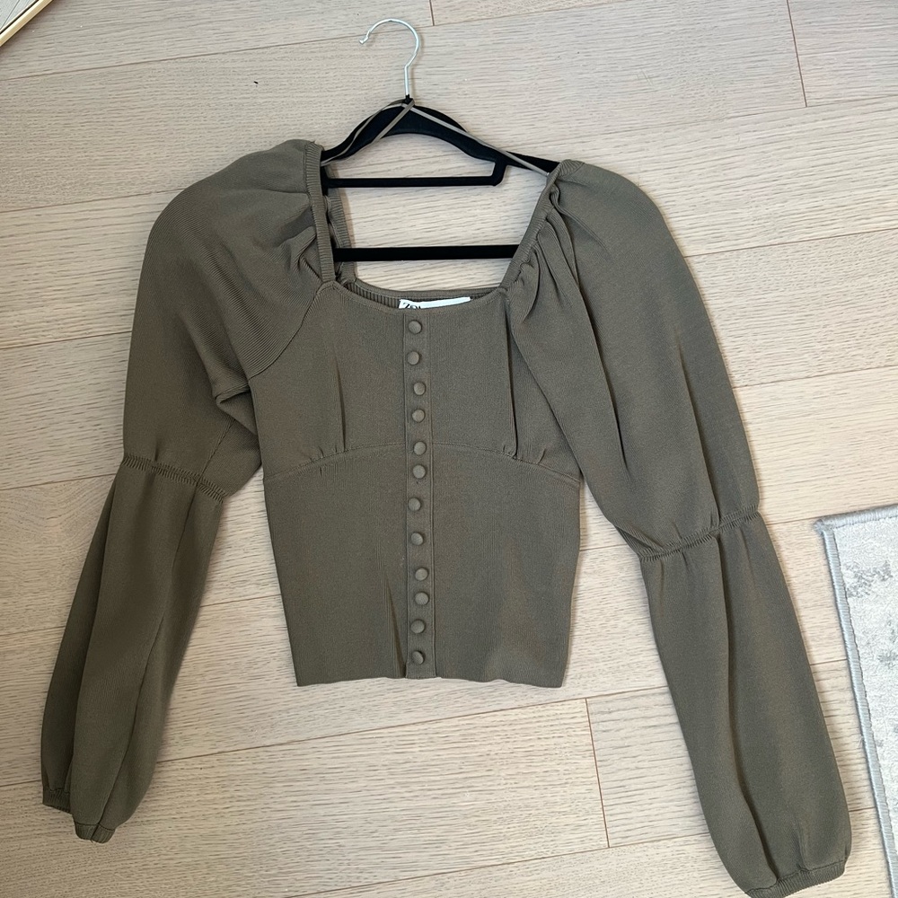 Zara long sleeve top